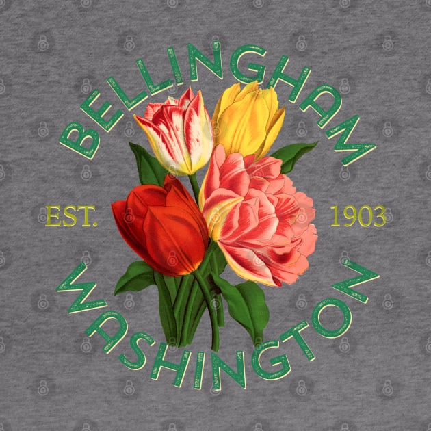 Bellingham Washington Spring Tulip Gardeners Floral by Pine Hill Goods